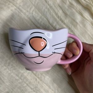 Disneyland Aristocats Marie Cup Mug Ceramic Pink Disney Parks
